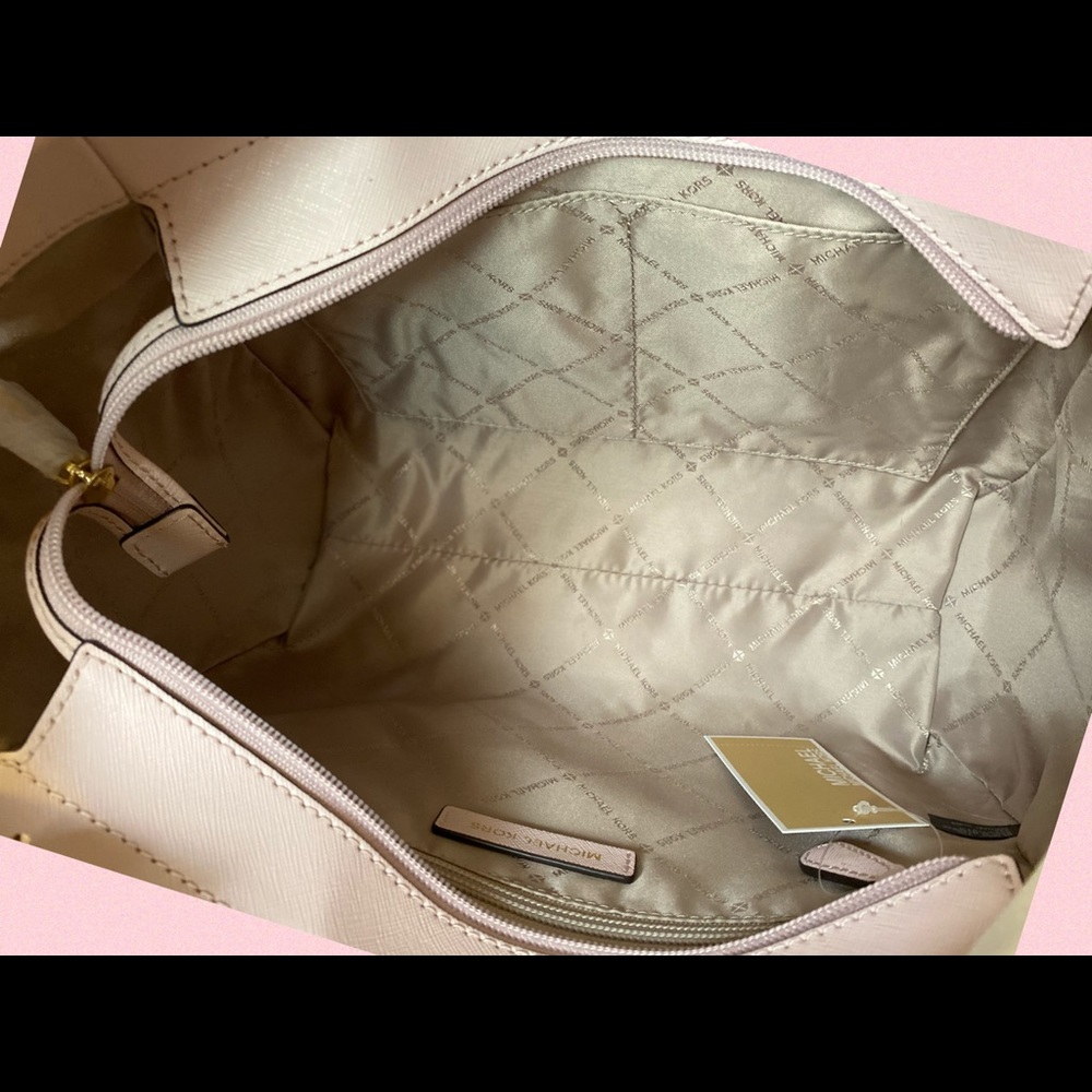 ✨MICHAEL KORS✨ Authentic Blush Shoulder Bag NEW! - Picture 8 of 10